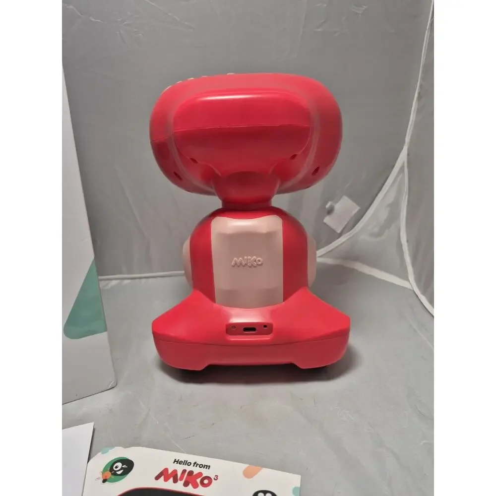💥 MIKO 3 AI Smart Robot Kids STEM Educational Interactive Robot EMK301 Red